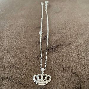 Juicy couture crown necklace.